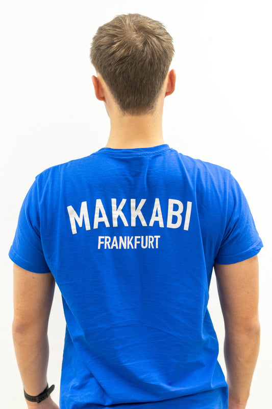 100% MAKKABI Shirt (blau)